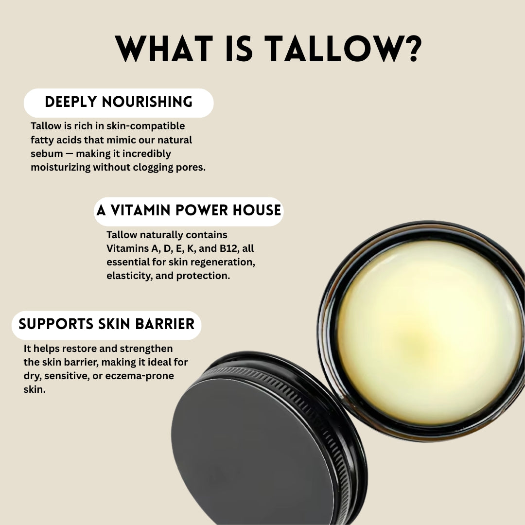 Original Beef Tallow & Hanuka Cream for Body & Face 150gr All Skin