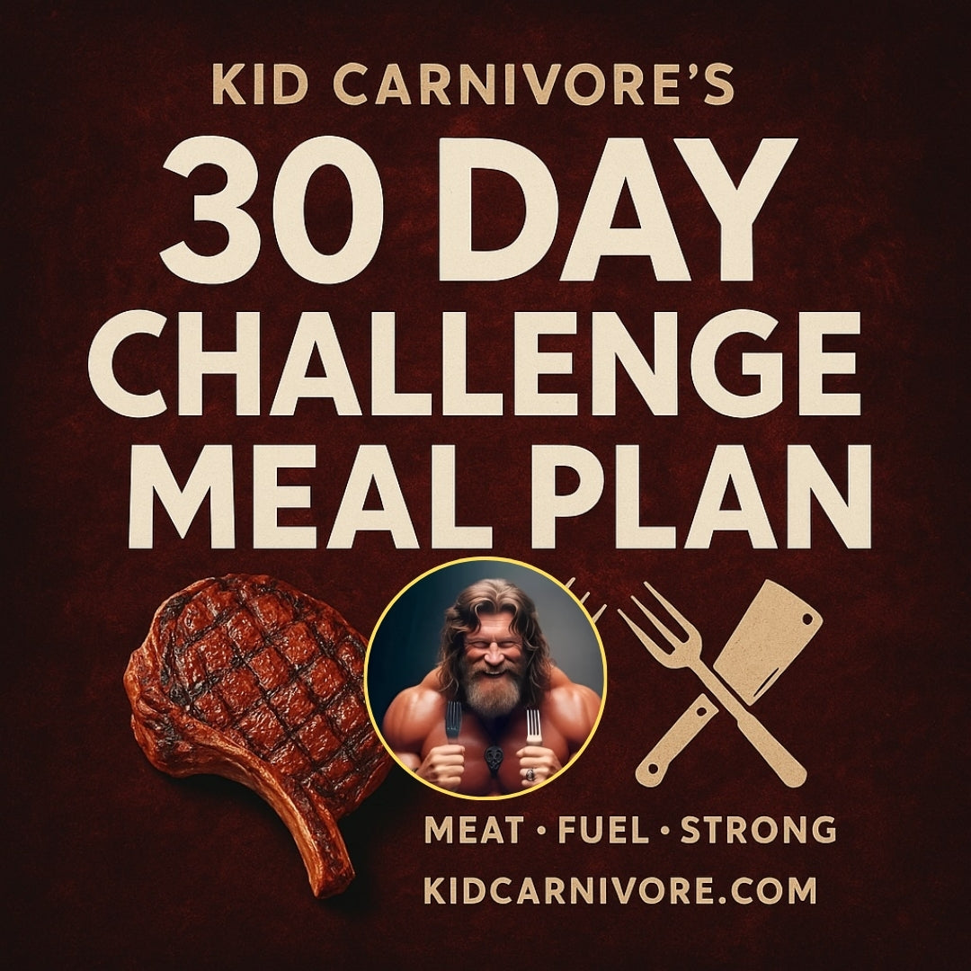 Start Carnivore Lifestyle Today: 30 Day Challenge Meal Plan