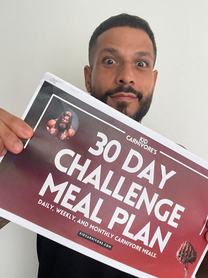 Start Carnivore Lifestyle Today: 30 Day Challenge Meal Plan